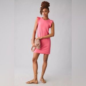 Brand New Nation LTD Elliot Dress in Peru Pink
